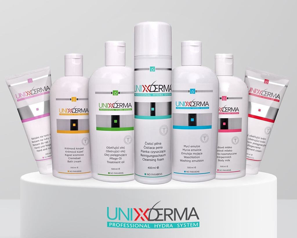 Produkty Unixderma – klinická česká kozmetika, výhradný predajca na Slovensku: Vonya